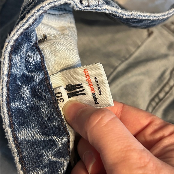 Paper Denim & Cloth Women's Blue Flare Jeans - Picture 5 of 5